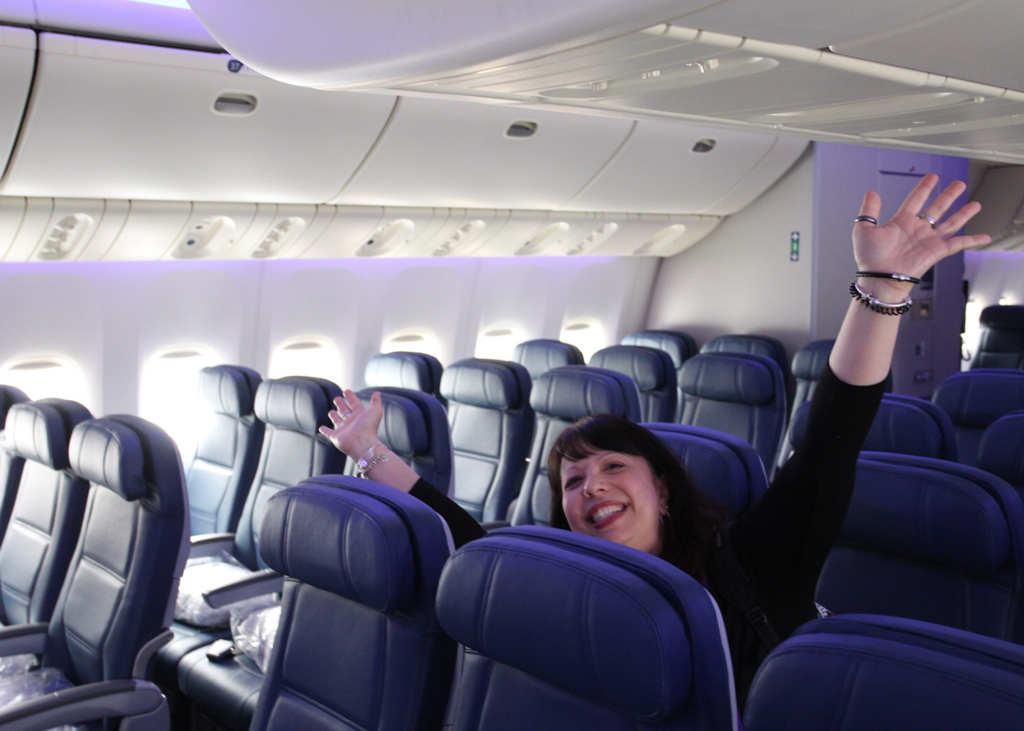 Delta 777 Interior
