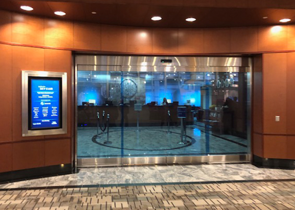 Delta Sky Club Entrance