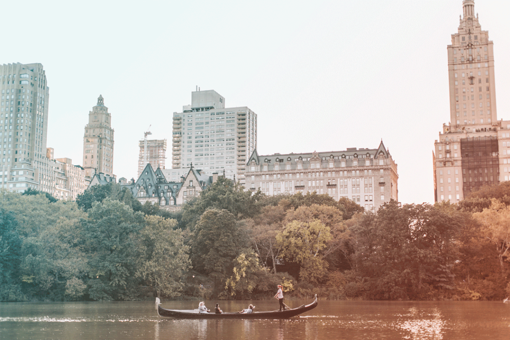Enjoying travel respectfully in Central Park, NYC