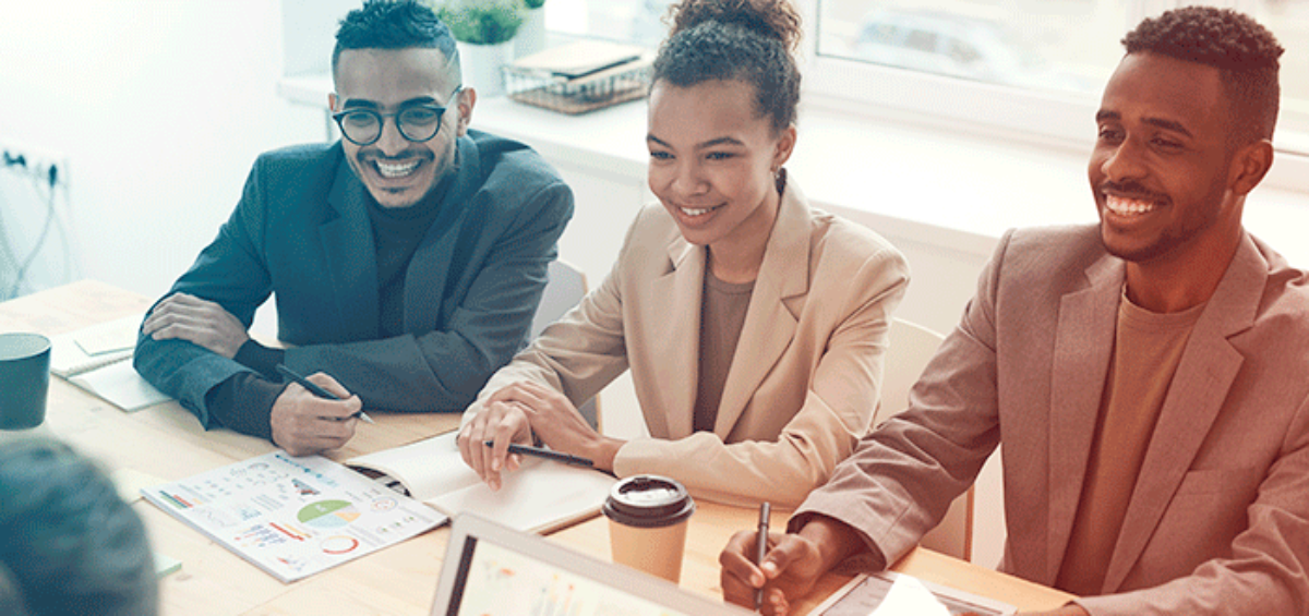 Business People in a Meeting