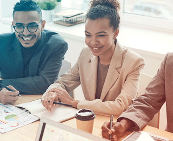 Business People in a Meeting