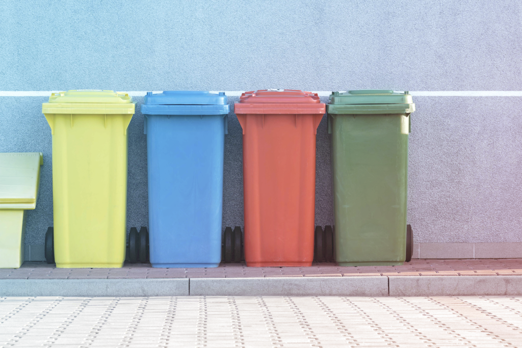 Recycling bins