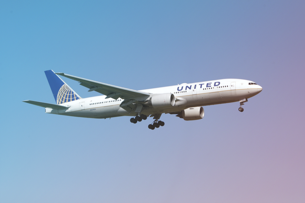United plane