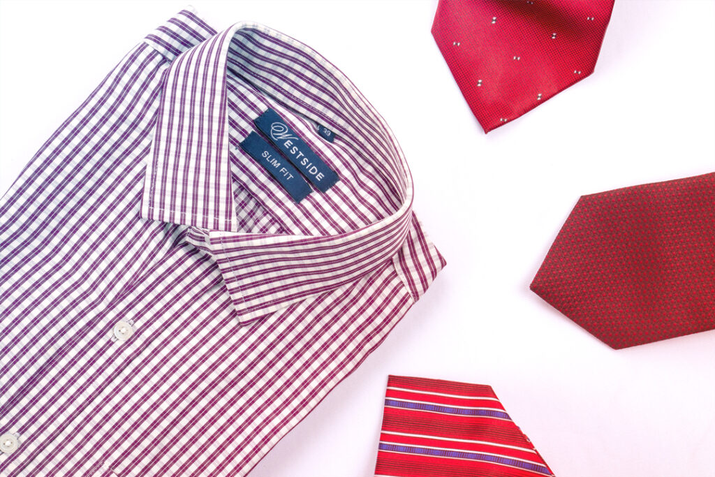 dress shirt and ties