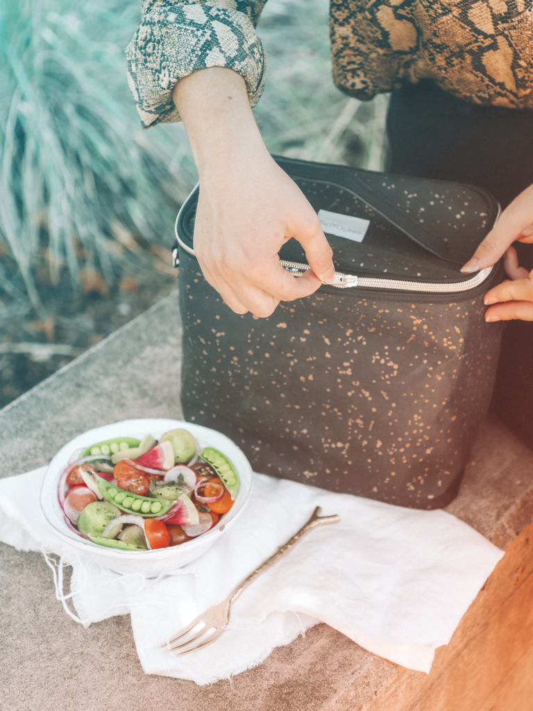 packing a lunch in a lunch box
