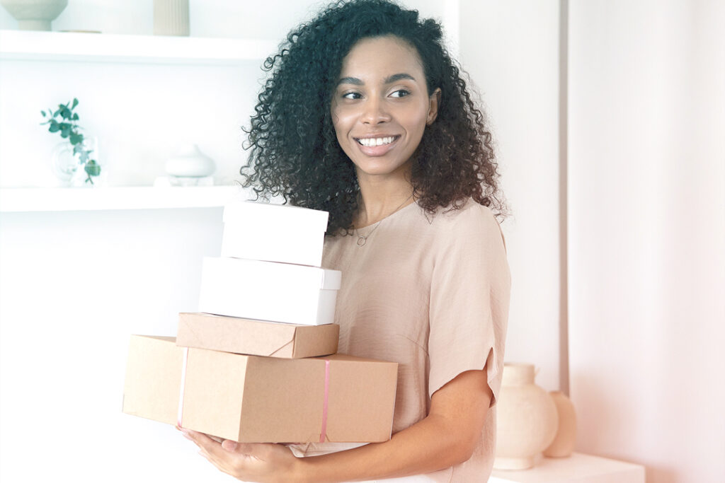 boxes of baked goods