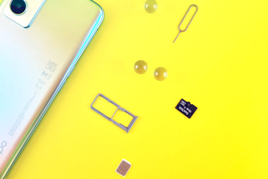 phone and sim card