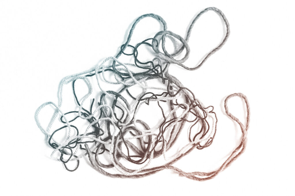 tangled string