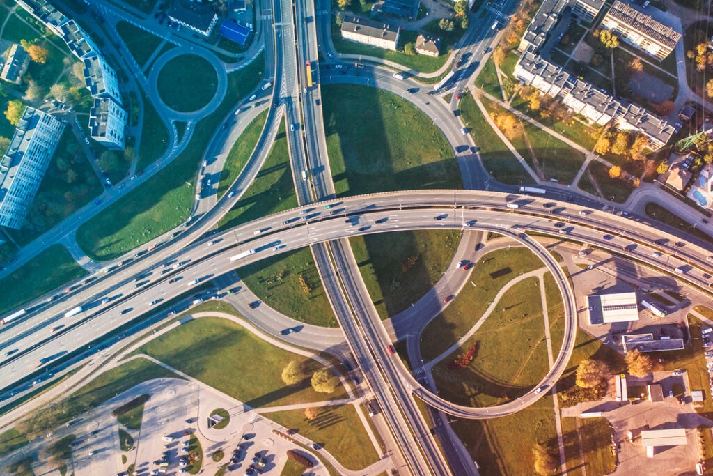 Highway overpass