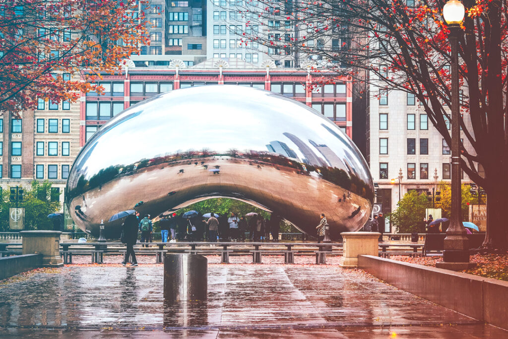 the Chicago bean