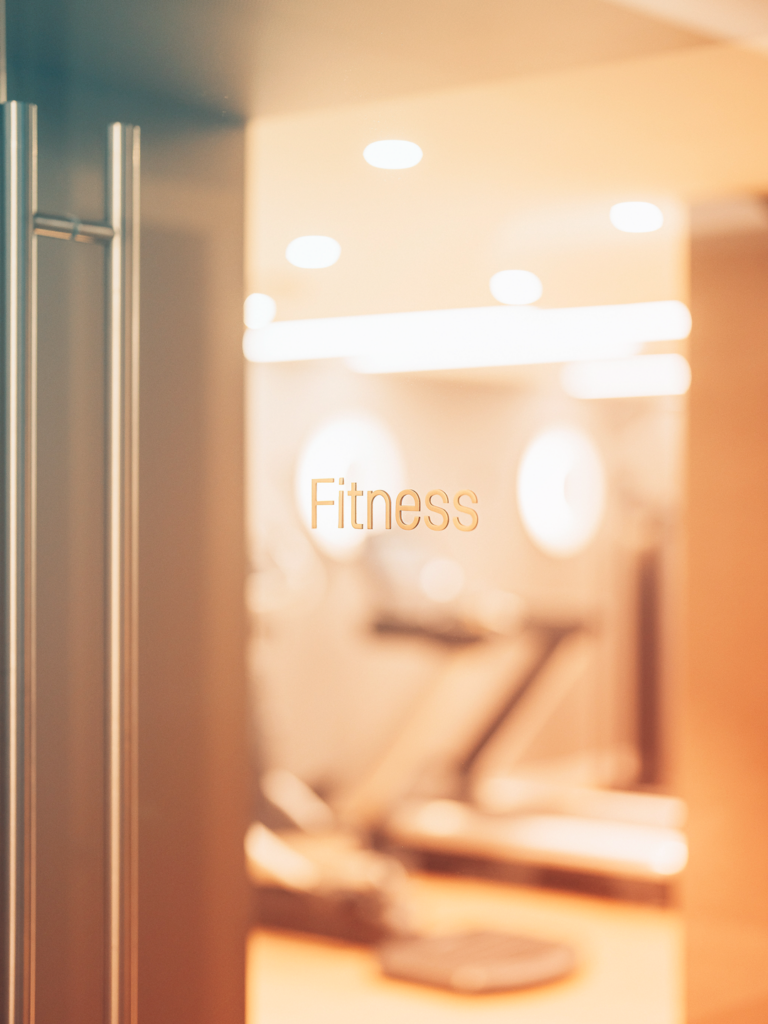 image of a hotel fitness room