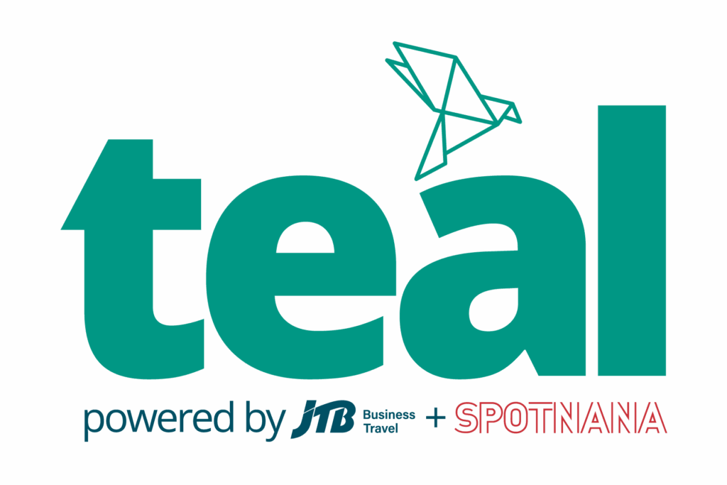 logo jtb business travel launches teal powered by spotnana
