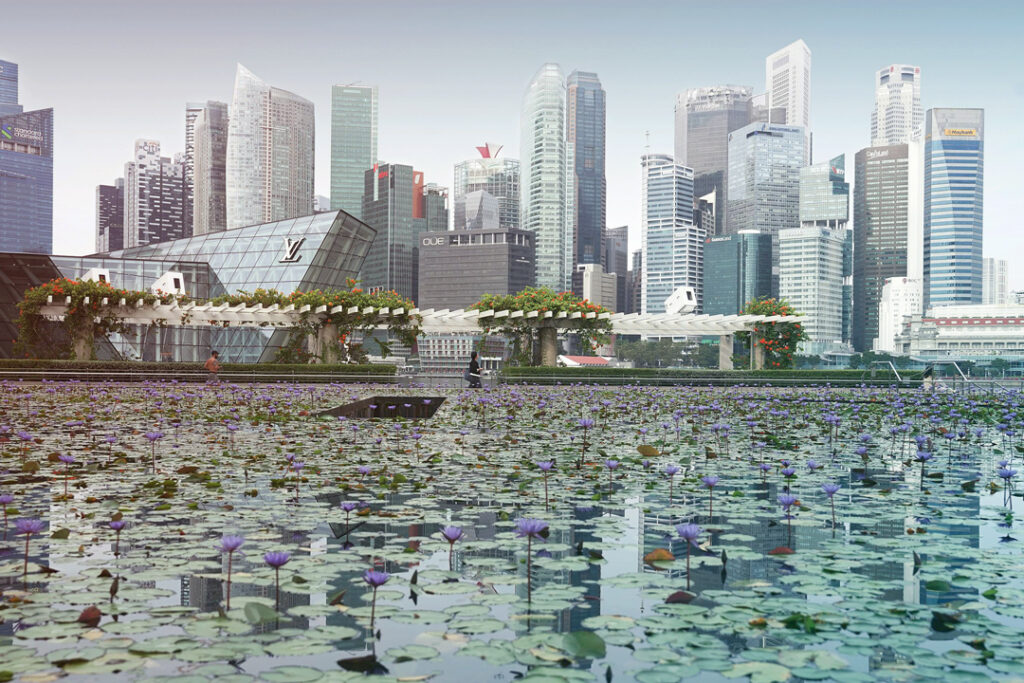 Singapore skyline