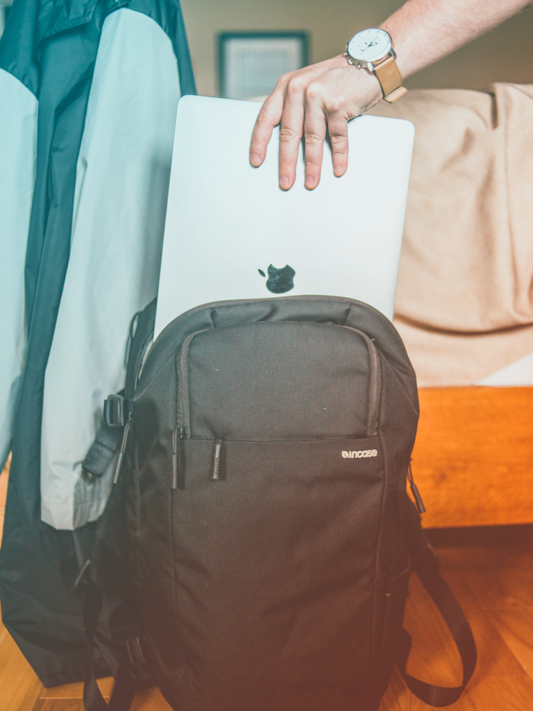 Packing electronics for an internaational trip