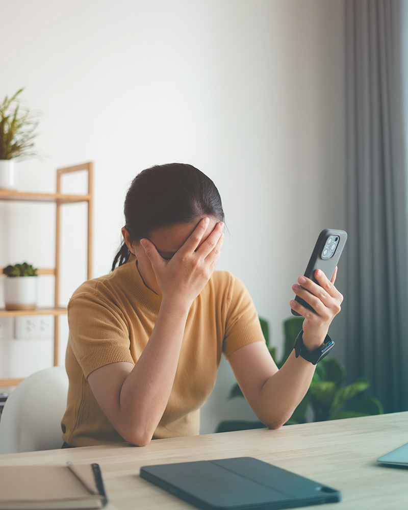 Traveler frustrated by last-minute business travel costs