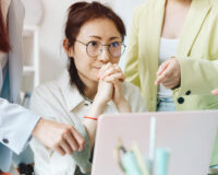Executive evaluating AI governance for business travel programs